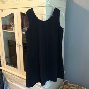 Oversized black dress